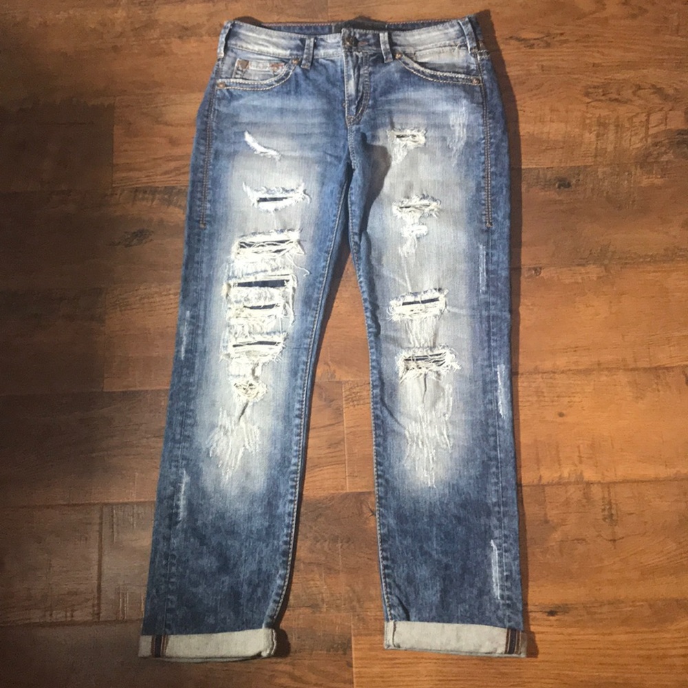 Distressed Jeans